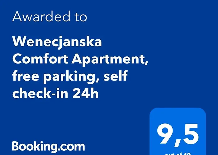 Apartamento Wenecjanska Comfort Apartment, Free Parking, Self Check-in 24h *